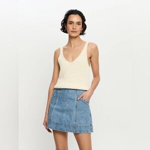 Kivari Lana Knit Cami - Ivory